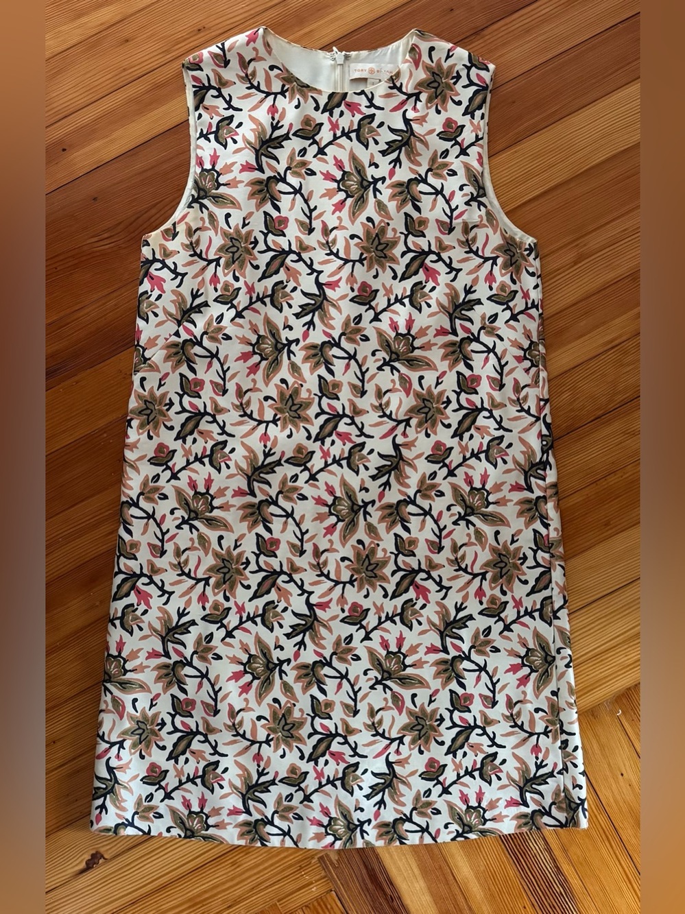 Tory Burch Silk Esmeralda Mini Shift Dress - Size 2